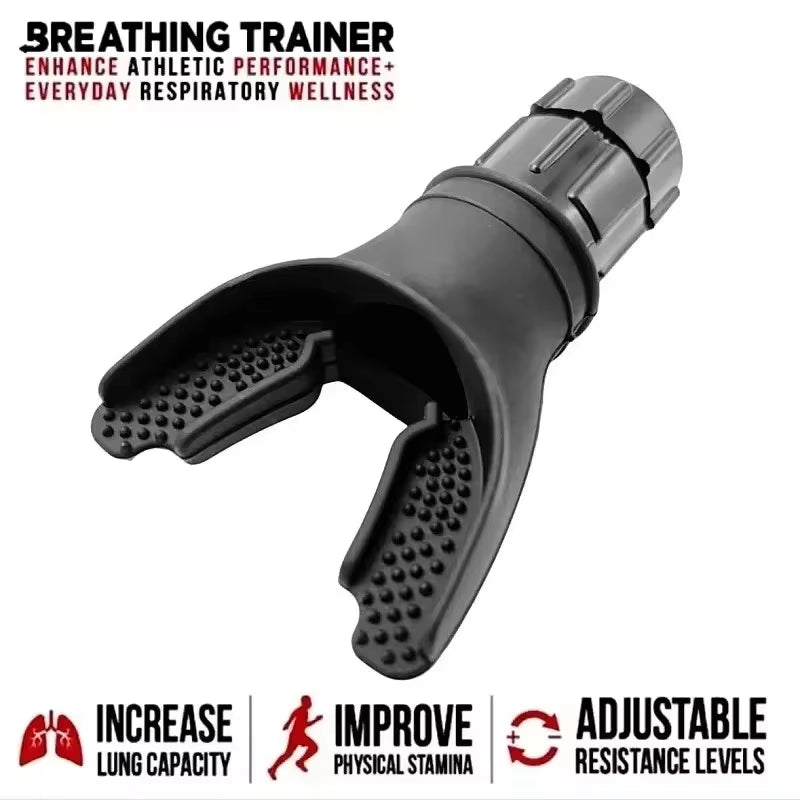 Elevate Your Endurance with the Portable Adjustable Breath Fitness Exerciser for Lung Training
