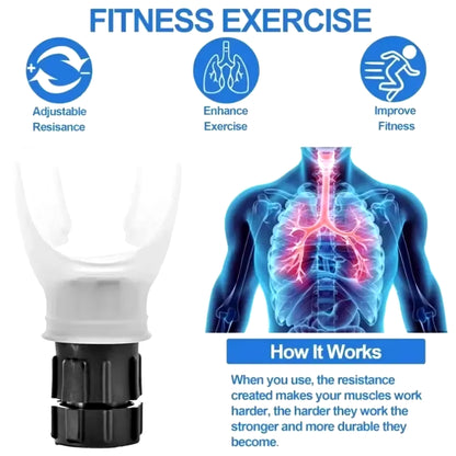 Elevate Your Endurance with the Portable Adjustable Breath Fitness Exerciser for Lung Training